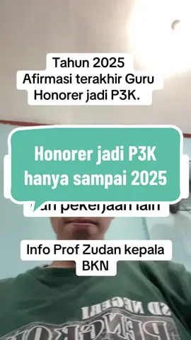 Semoga ada jalan terbaik bagi honorer.  #honorer #fyp ##guru 