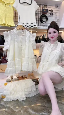 Set xinh tiểu thư #xuhuong #thoitrangnu #thoitrang 