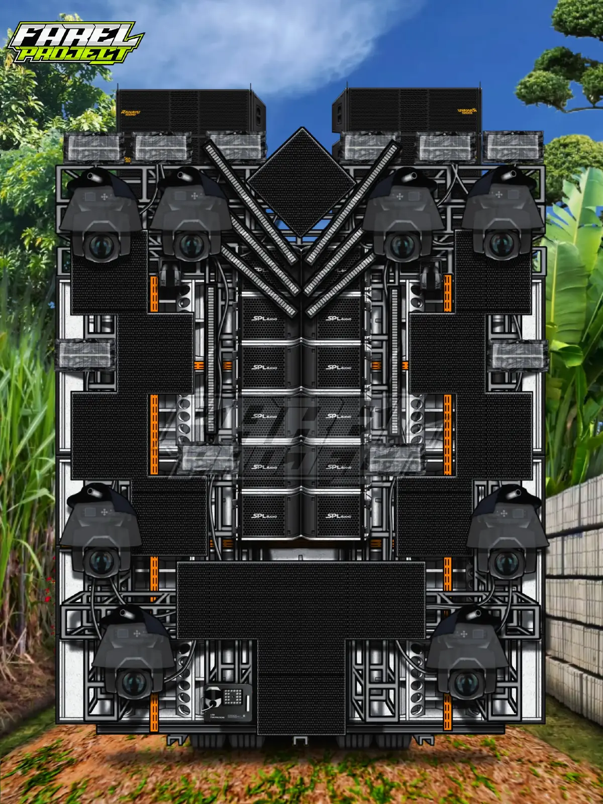 #farelproject  #mentahananimasisoundsystem  #animasisoundsyistem  #mentahanbeground  #animasiligthing 