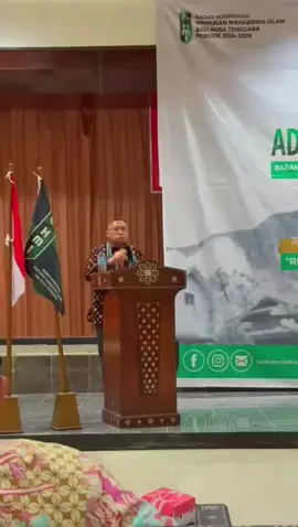 Terjemaha HMI_Berani Oleh Kakanda Anas Urbaningrum Di Forum Latihan Kader III Badko HMI Bali Nusa Tenggara.  