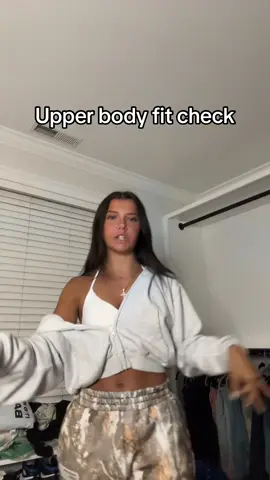 Upper body fit check. #GymTok #FitTok 