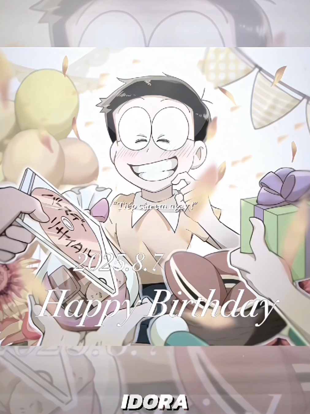 Chúc mừng sinh nhật cậu Nobita 🎉 #nobita #chucmungsinhnhat #xhhhhhhhhhhhhhhhhhhhhhhh #anime #doraemon 