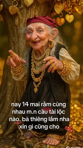 nau 14 mai rằm hãy cầu tài lộc sức khoẻ . bà thiêng lắm nha#yeutinhmayman 