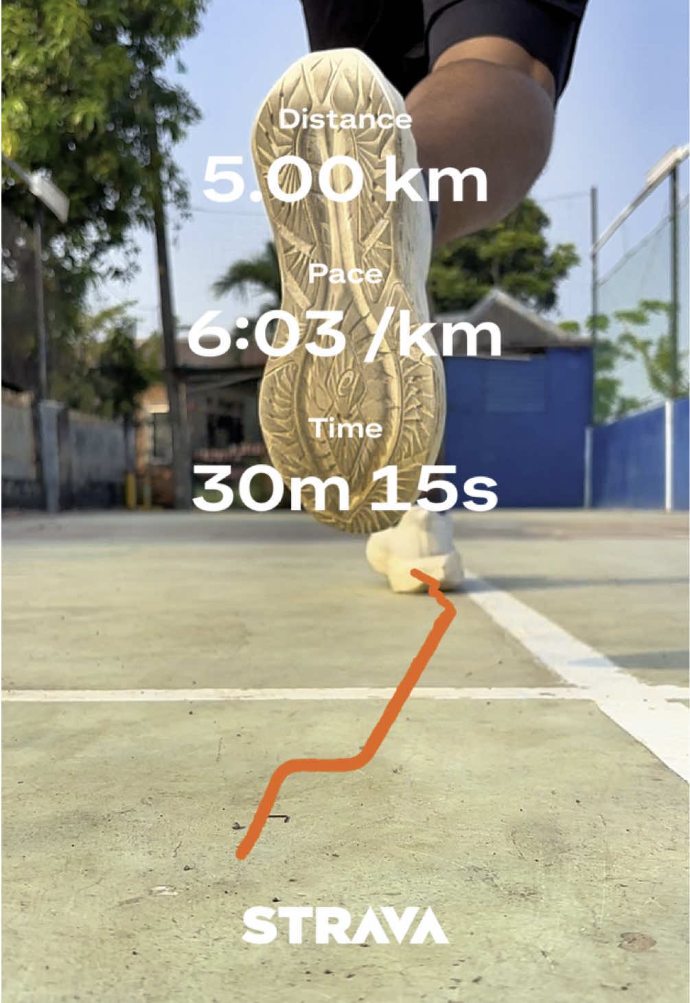 🎯 5K done! Nggak selalu konsisten tiap KM-nya, tapi tetep finish strong 💪 Dari pace 6:35 sampe nutup di 5:27 — badan udah capek, tapi kepala bilang: “ayo selesain.” Kadang yang kita butuhin cuma satu hal: mulai aja dulu. Sisanya? Ngikutin kok. 5K pagi ini udah cukup jadi bukti. #lari5k #runmotivation #stravaindonesia #pagiinimulai #lariituhealing #runstrong #runstreak #pelari #pelarikonten #pelarikalcer #pelarifomo #tiktok #trending #capcut #fyp