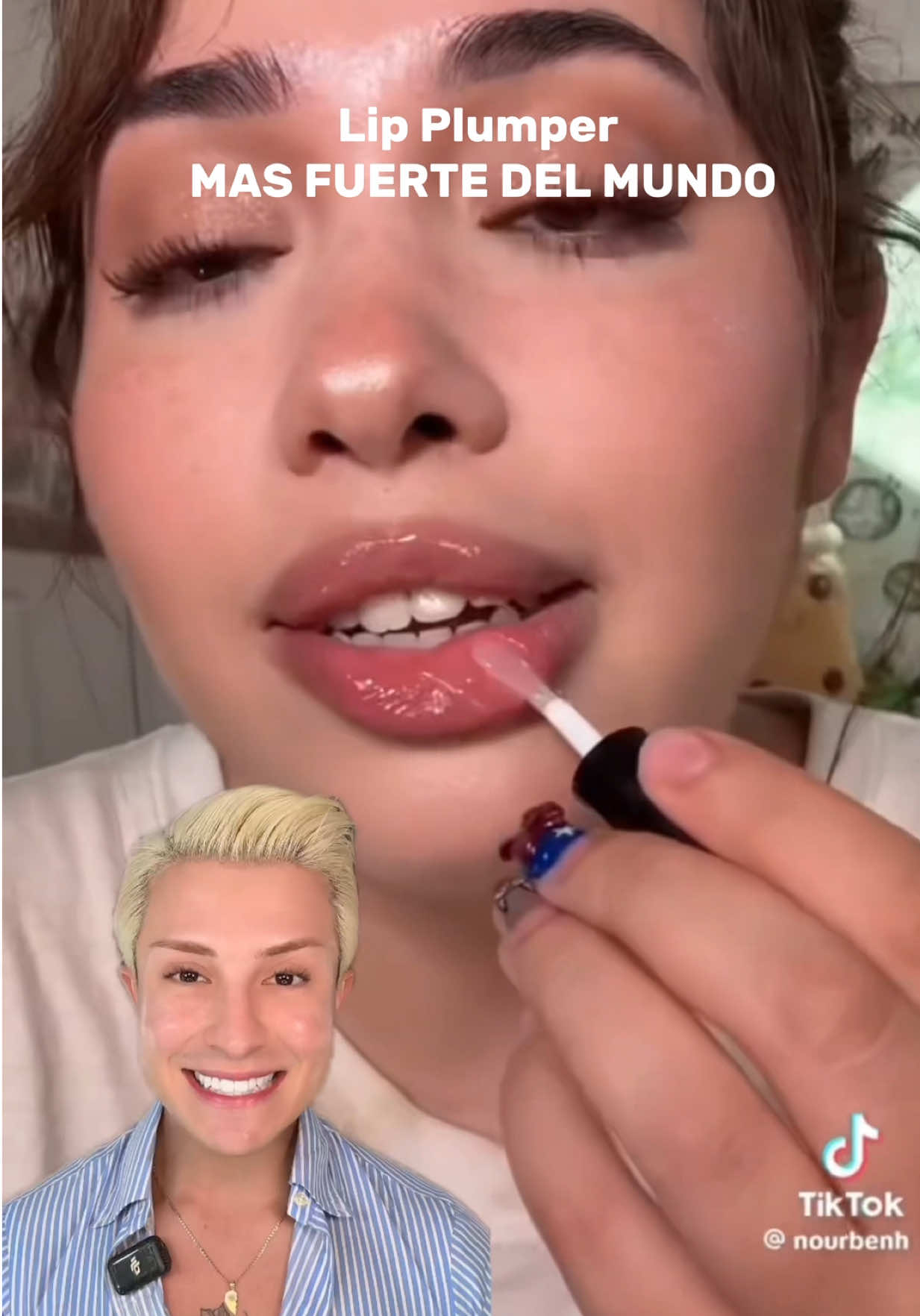Hoy estamos probando el Lip Plumper MÁS FUERTE DEL MUNDO! 😳🔥 Es de la marca @vtcosmetics_latam @VT Cosmetics US ! Puedes conseguir todos los productos de VT en YesStyle con mi código: AXLOZ123 💞    #vtcosmetics #skincare #skincarecoreano #cosméticacoreana #tonerpad #skinpack #kbeauty #skinbooster #glassskin #skinprep #grwm #glowyskin