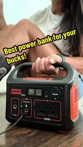Perfect for off grid! Order one today! #tiktokmademebuyit #tiktokshop #powerbank #jackery 