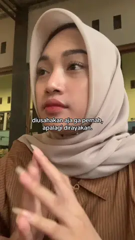 apalagi dirayakan
