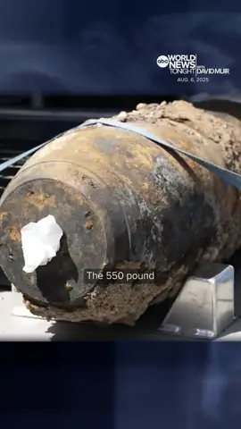 The discovery of an unexploded World War II bomb weighing 550 pounds forced evacuations in #Dresden, #Germany. Authorities defused the British-made bomb, saying it will be moved to a safe location. #DavidMuir reports. #WorldNewsTonight #WNT #DavidMuir #News #ABCNews