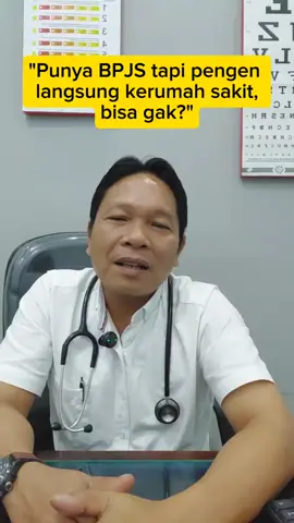 Berobat tanpa rujukan, bisa gak? Kalau pakai BPJS, kamu harus melalui sistem berjenjang: ✅ Ke faskes dulu (puskesmas/klinik) ✅ Kalau perlu, baru dirujuk ke RS/spesialis 🚨 Tapi kalau darurat, kamu bisa langsung ke IGD RS terdekat — tanpa rujukan! . Yuk, pahami alur BPJS biar gak bingung sendiri. #BPJS #RujukanBPJS #FaskesPertama #DaruratBPJS #DokterMenjelaskan #TipsBPJS #DokterKeluarga 