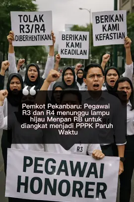 Pemkot Pekanbaru: Pegawai R3 dan R4 menunggu lampu hijau Menpan RB untuk diangkat menjadi PPPK Paruh Waktu #honorer #pppk #r3 #r4 #asn #paruhwaktu 