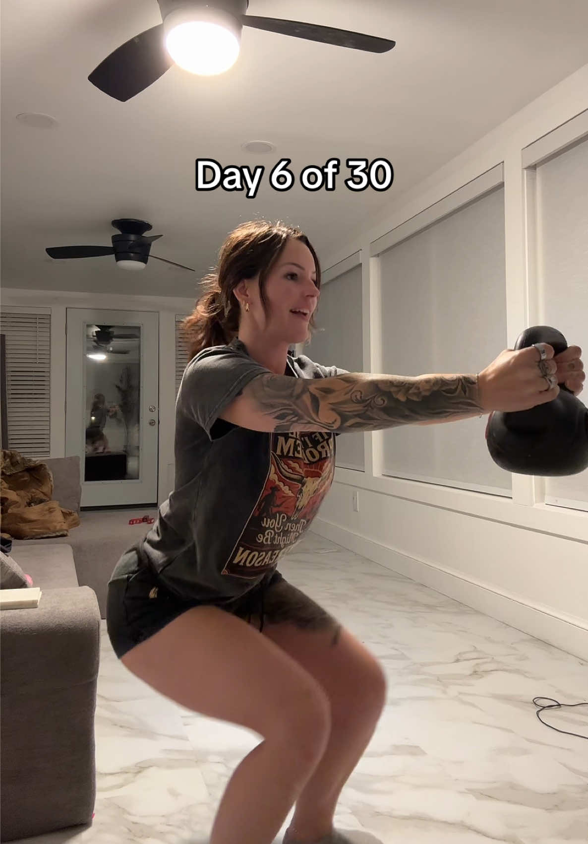 I can’t believe I literally almost forgot to do today! 🤯 Day 6 done!! #squatchallenge #day6 