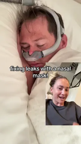 NOW EVERYONE SAY GOOD JOB TO TED 👏🎉 our compliant king 🤣 he’s using @Apneasy mouth tape if you’re interested! #sleepapnea #mouthtape #cpapmachine 