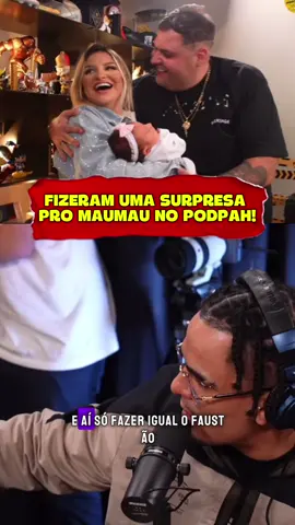 JULYA E MAJU APARECERAM DE SURPRESA NO MEIO DO PODCAST E MAUMAU SE EMOCIONOU! #julyafreitas #maumauzk #podcasts #podpah #surpresa #viraltiktok 
