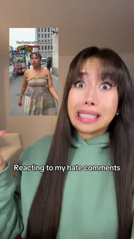 Reacting to my hate comments #confidence #girls #selflove 