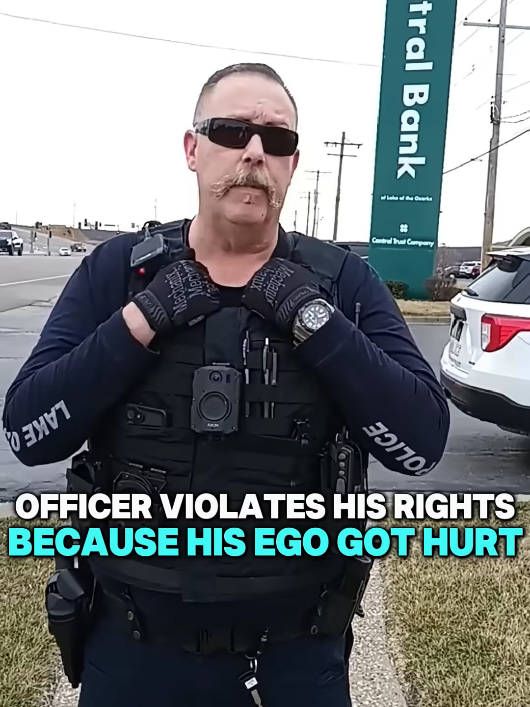 Officer Violates His Rights Because His Ego Got Hurt 🤯