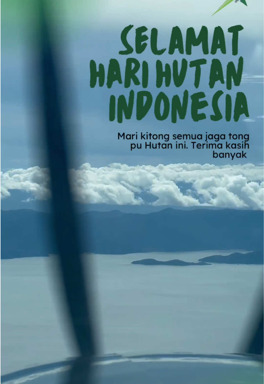 Setiap penerbangan kami jadi pengingat—betapa luas dan berharganya hutan Indonesia. Mari jaga bersama. 🌳 Selamat Hari Hutan Indonesia! #SmartAviation #RisingStar #HariHutan 