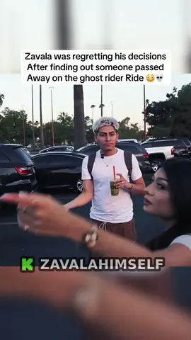 Zavala was regretting his decisions After finding out someone passed Away on the ghost rider Ride 😳💀#zavalahimself #amandasolis @𝐀 𝐌 𝐀 𝐍 𝐃 𝐀🇲🇽🤍 @Zavala🚶🏽‍♂️‍➡️ 