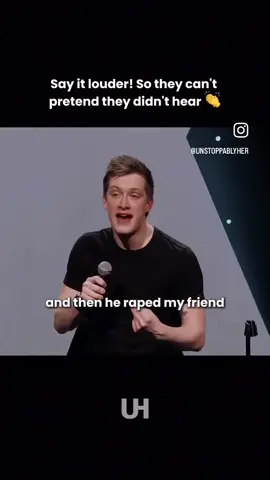 ⚠️ Uncomfortable truth, but it needs to be heard. Daniel Sloss said it best: if 100% of rapists are someone’s friend… maybe it’s time we have the hard conversations. #DanielSloss #ConsentMatters #EndDrinkSpiking #SaferSips #CallItOut #NotJustStrangers