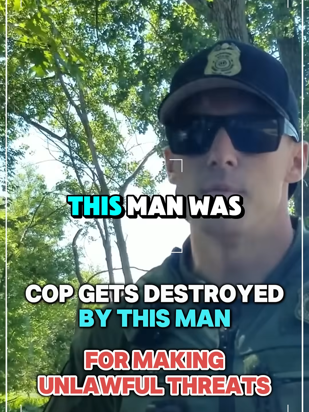 Cop Gets Destroyed By This Man For Making Unlawful Threats 🤯