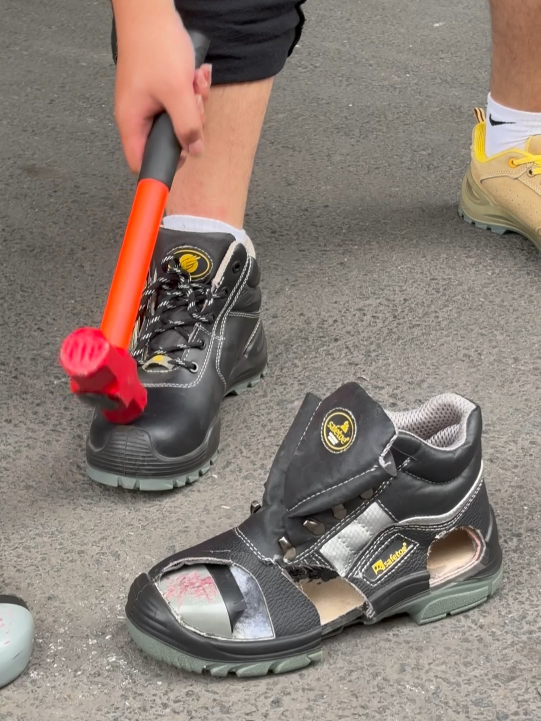 #safetoe #safeyear #safetyshoes #safetyshoesmalaysia #safetyshoeskings #safetyshoessneaker #thissafetyshoe #safetyshoe #safetyshoesoriginal #safetyshoes #safetyshoestrend #safetyshoesboot #workboot #workboots #bootresole #albertaoil #bluecollarlife #tipsandtricks #bluecollar #construction #regroover #educationa l#safteyfirst #ppe #fyp #worker #shorts #safetyboots #safetyworker #ppe #onenail #safetyshoesformen #safetyman #manufacturing #test #factory #safetywork #safetyfirst #safety #safetytips #StepOnNailChallenge #steponnail #work #SAFETOE #worker #short