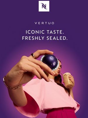 Better coffee at home, with Nespresso Vertuo. Shop today.