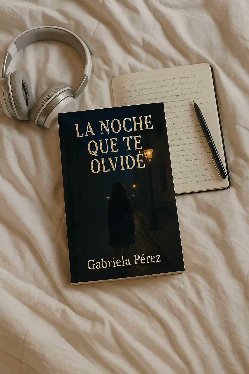 Libro 📖 y Canción 🎶 La noche que te olvidé  Autor: Gabriela Pérez 