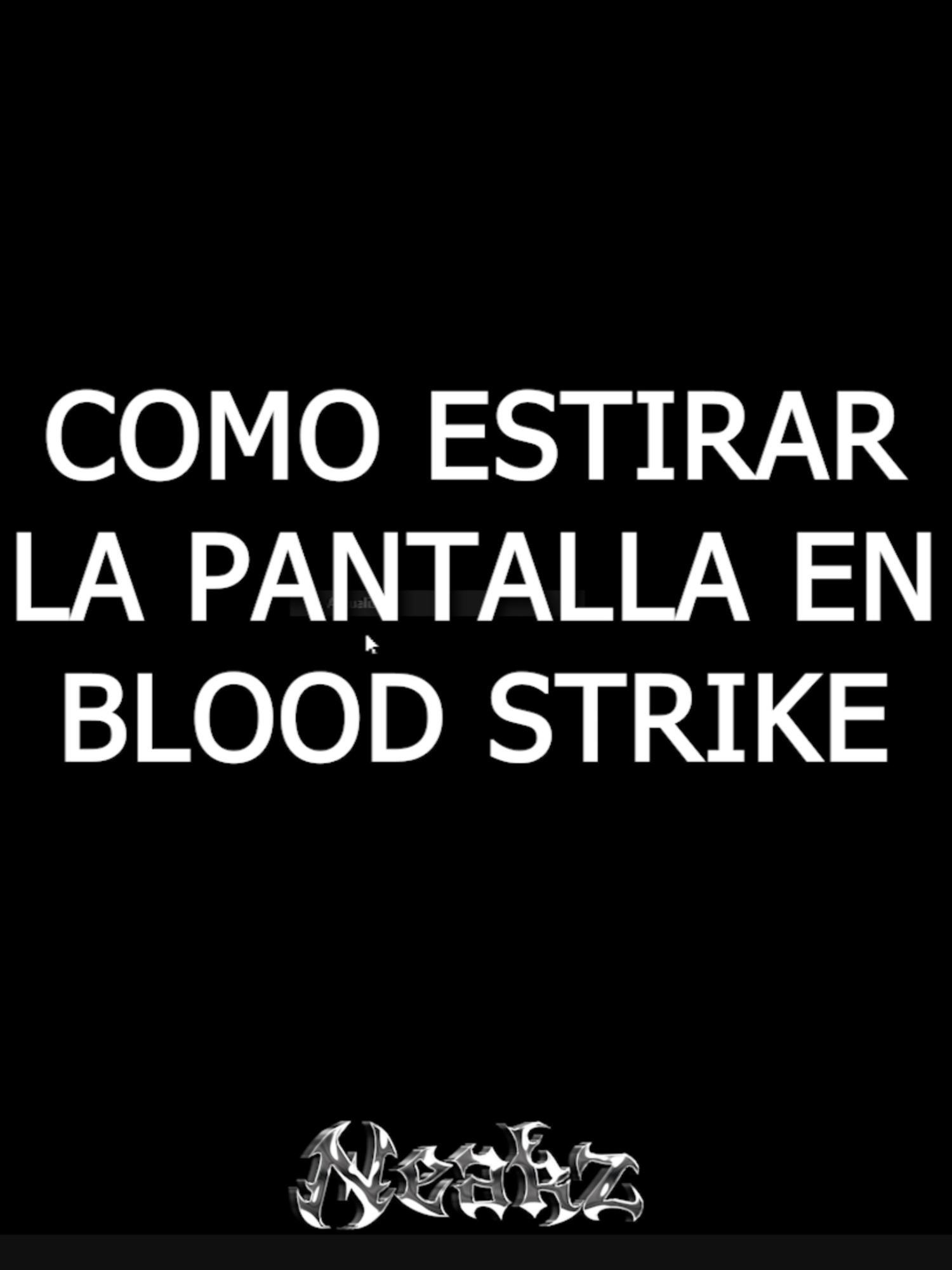 PANTALLA ESTIRADA BLOOD STRIKE 🧸🔥 #bloodstrike #bloodstrikelatam #bloodstrikeclips
