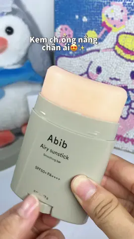 ✨Kem chống nắng dạng thỏi của nhà Abib🛍#review #unboxing #abib #kemchongnang #kemchongnanghoahoc #kemchongnangthoi #abib#xhtiktok #xhuong #viralvideo #viral #foryou #fyp #skincare 