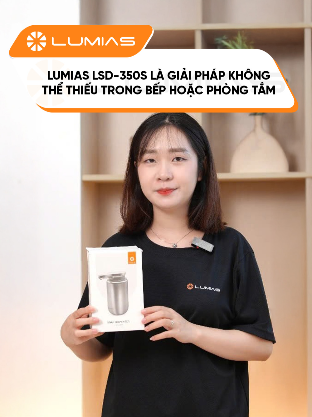 Hộp đựng xà phòng rửa tay 350ml Lumias LSD-350S là giải pháp không thể thiếu trong bếp hoặc phòng tắm #lumias #lumiasvietnam #hoplongtech #gigavn #hoplongecommerce #hopdungxaphongruatay #hopdungxaphonglumias #LSD-350S