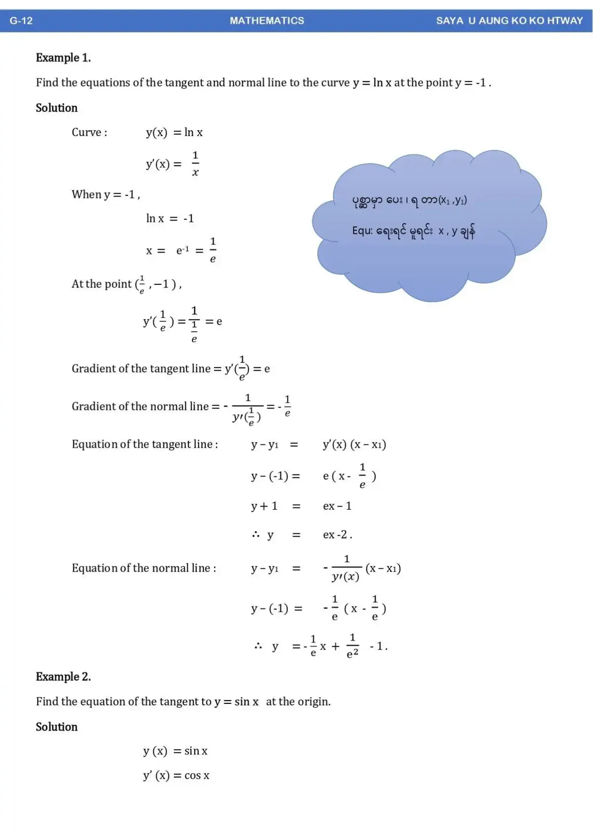 G12Maths chapter9