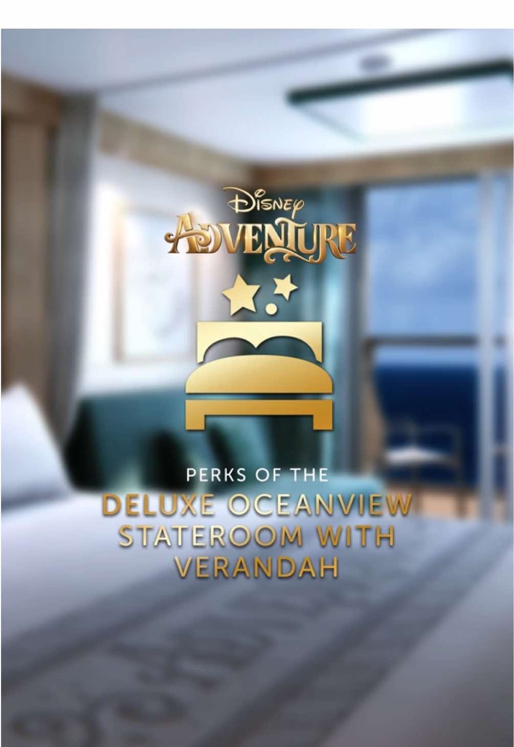 Breakfast on your private balcony? Yes, please☀️☕️ The Deluxe Oceanview Stateroom with Verandah is one of the more spacious accommodations on board, making it perfect for a magical family holiday at sea. More sailing dates now available! Book now at disneycruise.com/adventure #DisneyCruiseAdventure