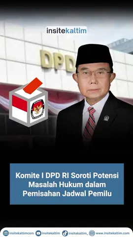 Samarinda, Insitekaltim – Ketua Komite I Dewan Perwakilan Daerah (DPD) RI, Andi Sofyan Hasdam, mengingatkan adanya potensi persoalan hukum dalam kebijakan pemisahan jadwal pemilu nasional dan pemilihan kepala daerah (pilkada) hingga jeda waktu 2,5 tahun. Pernyataan tersebut disampaikan dalam konferensi pers di Kantor Perwakilan DPD RI Kalimantan Timur, Selasa (5/8/2025). Menurutnya, keputusan Mahkamah Konstitusi (MK) tersebut berpotensi bertabrakan dengan amanat konstitusi yang mengatur pelaksanaan pemilu secara serentak setiap 5 tahun. “Saya tidak tahu kenapa harus 2,5 tahun jedanya. Tapi ini bisa menimbulkan masa jabatan kepala daerah yang tidak wajar, bahkan sampai 7,5 tahun,” ujarnya. Lebih lanjut, ia menyoroti dampak dari perubahan mekanisme pemilihan, termasuk wacana pengembalian pilkada melalui DPRD. Hal ini menurutnya menimbulkan dilema, antara efektivitas dan kualitas demokrasi langsung. Andi juga menyinggung perlunya revisi UU Nomor 23 Tahun 2014 tentang Pemerintahan Daerah, karena dinilai terlalu memangkas kewenangan daerah, terutama dalam sektor tambang, kehutanan, dan kelautan. “Otonomi itu bukan sekadar slogan. Daerah harus kembali diberi kewenangan yang nyata,” tegasnya. #insitekaltim #berita #KomiteIDPD #AndiSofyanHasdam #Pemilu2029        