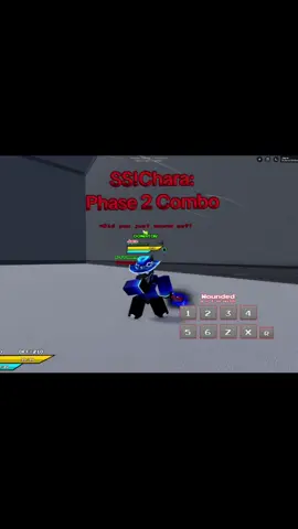 Storyshift Chara (SS!Chara) Phase 1 and 2 Combos #undertaletestplacereborn #roblox #robloxfyp #UTPR #utprroblox #undertaletestplacerebornroblox 