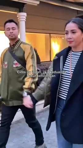 Karena cinta itu saling, jadi bukan hanya salah satunya yang takut kehilangan tapi dua-duanya . #raffiahmad #nagitaslavina #ransfamily #couple #pasangan #fyp #fyppppppppppppppppppppppp 