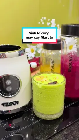 Sinh tố cho mùa hè cùng máy xay Masuto ☺️ #ancungtiktok #xh #homnayangi #masuto #maxaysinhto 