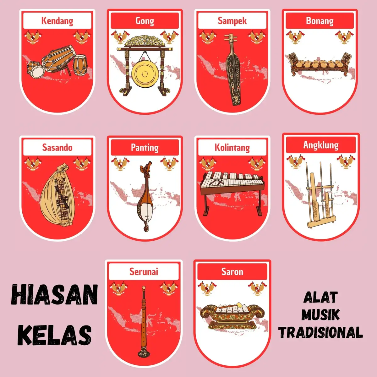 #ide17ansd #hiasankelastemakemerdekaan #hiasankelas #ide17agustus #umbulumbulhutri 