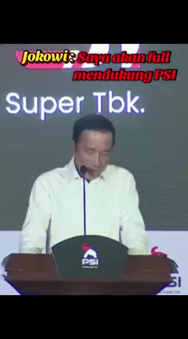 Jokowi dukung PSI #jkw #psi #jokowi2029  #fyppppppppppppppppppppppp 