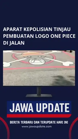 Sejumlah aparat kepolisian tampak berjaga di jalan yang baru saja digambari logo bajak laut.  Jawaupdate situs berita media online terkini, terviral dan terupdate tahun ini. Informasi lebih lanjut kunjungi website kami : www.jawaupdate.com Ikuti Sosial media kami : X/TT: Jawaupdate YT/IG/FB: Jawaupdatecom #jawaupdate #fyppppppppppppppppppppppp #onepiece #onemillionaudition 