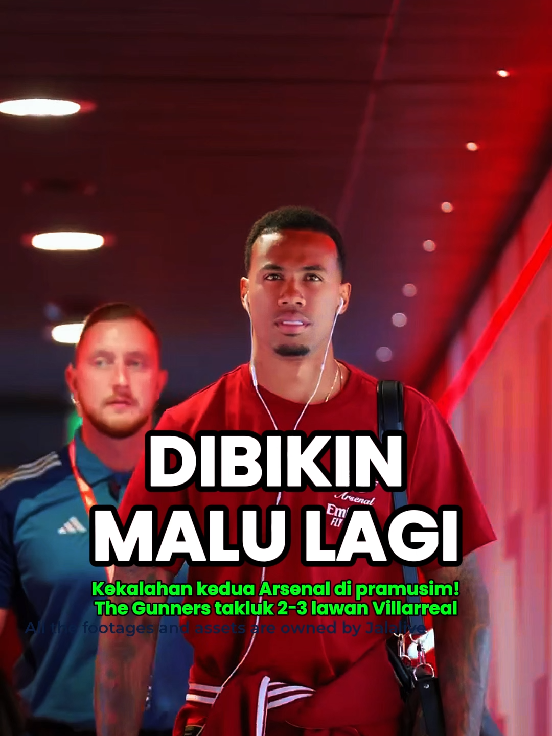 Kekalahan kedua Arsenal di pramusim! The Gunners takluk 2‑3 lawan Villarreal #fyp #arsenal #thegunners#viktorgyokeres #martinodegaard #villarreal #friendlymatch #footballtiktok