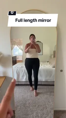 Replying to @Ashley 🪴☀️💪🏼 love this mirror! #fulllengthmirror #archedmirror 