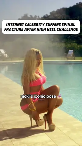 Internet celebrity Mariana Vasiuc suffers spinal fracture after high heel challenge #NickiMinajChallenge #MarianaVasiuc #foryou #fyp #fypシ #Update #viral #tiktok #news #new #Paultoreall #fypシ #foryoupage