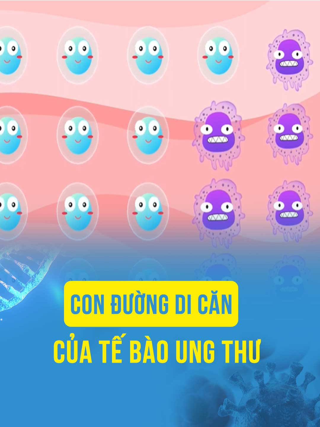 Đường đi di căn của tế bào ung thư trong cơ thể #xuhuong#ungthu#ungthudican#dicanungthu