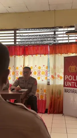 Waka polsek tanimbar utara melaksanakan bintal kepada personil anggota polsek tanimbar utara agar lebih baik lagi dalam melayani masyarakat #fypage #trend 