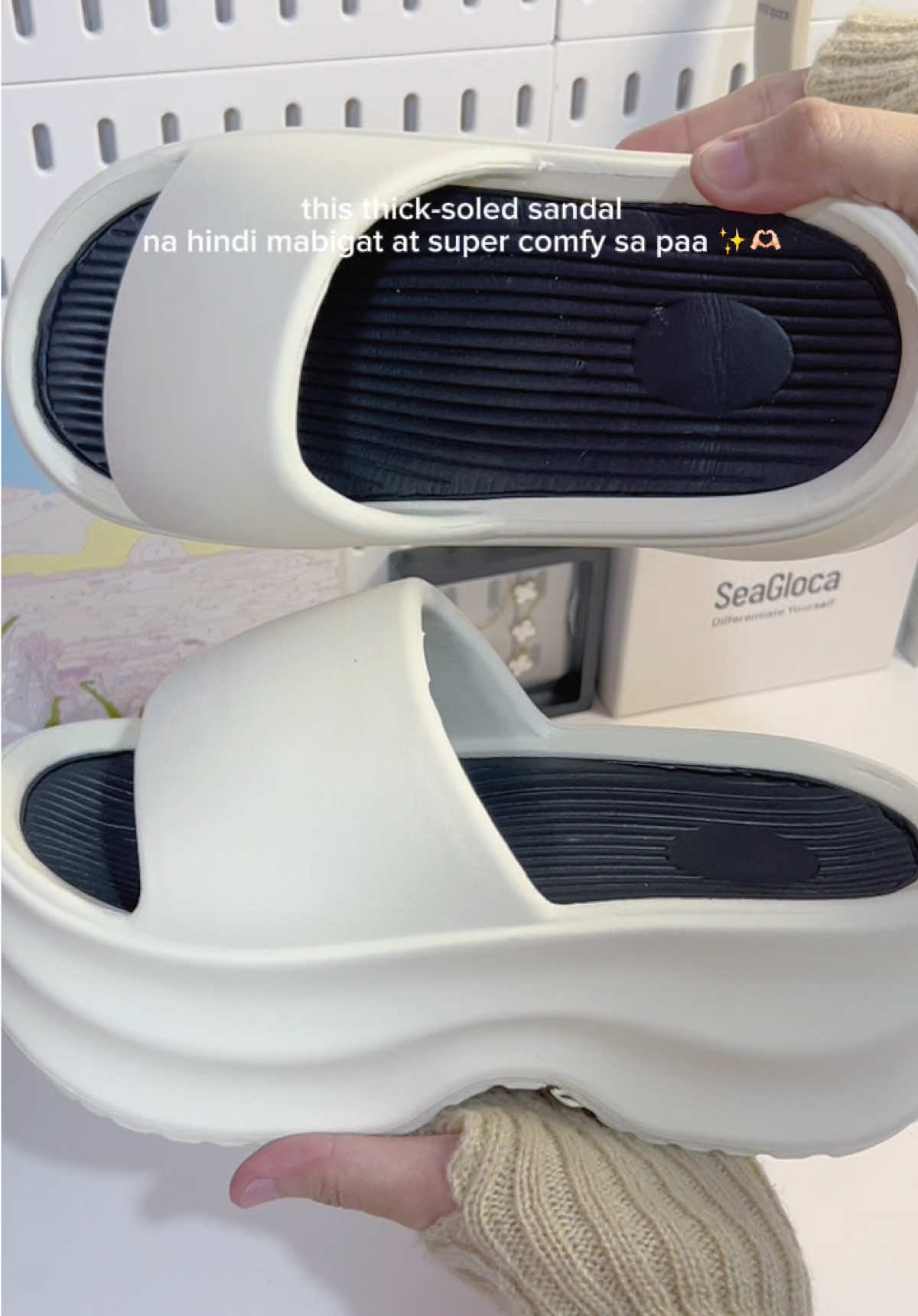 Super lambot sa paa 😫❤️ #slippers #thicksolesandals #sandalforwomen #affordablesandals #fyp  