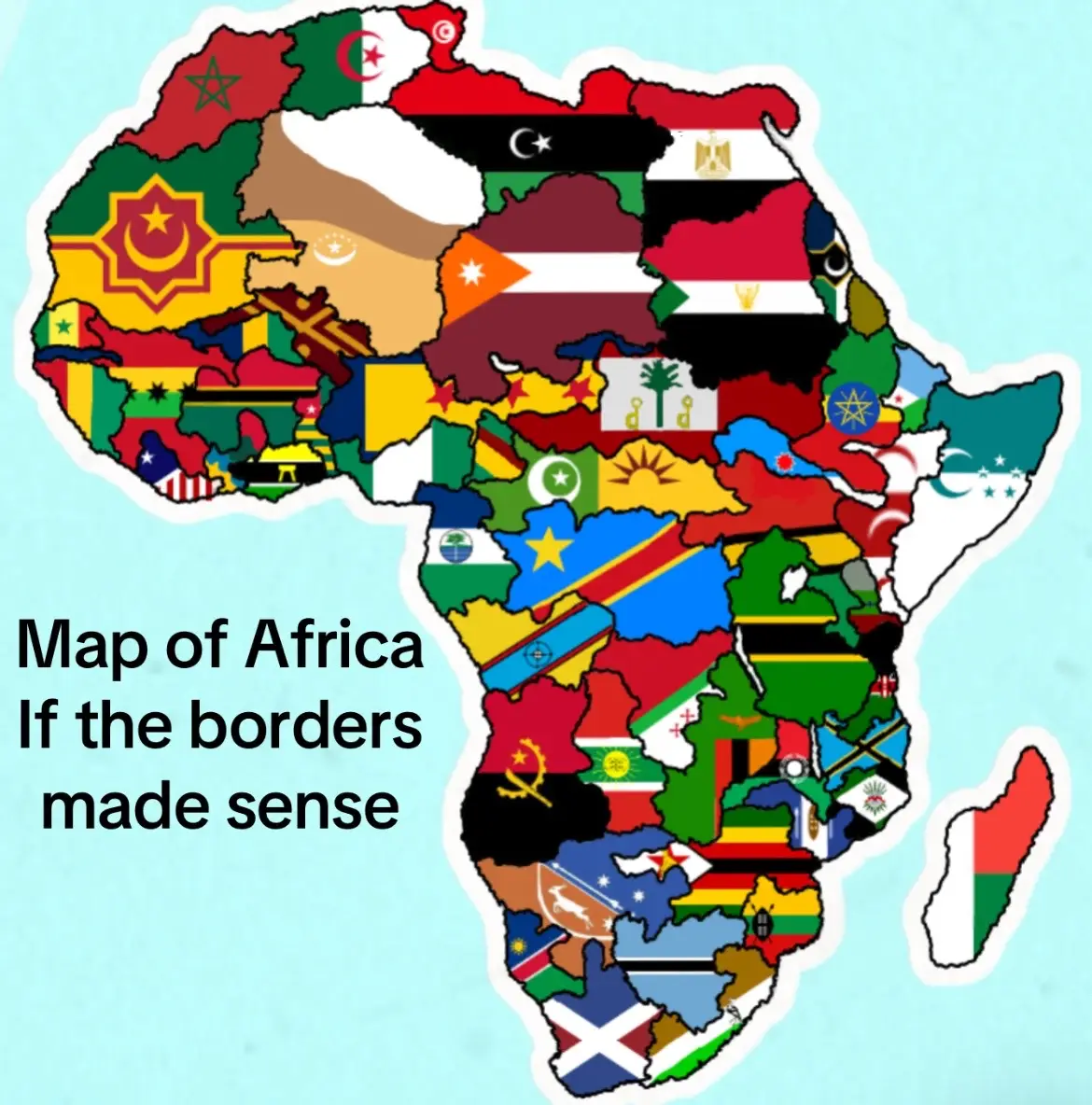 European colonization significantly disrupted Africa's natural borders, imposing arbitrary lines that disregarded ethnic, cultural, and geographical realities. During the late 19th and early 20th centuries, colonial powers scrambled for territory, often drawing boundaries without consulting local populations or considering traditional lands. This led to the fragmentation of communities, forcing diverse ethnic groups into singular nations while splitting others across different states. The consequences of these artificially imposed borders are still felt today, contributing to ongoing conflicts, identity crises, and political instability across the continent, as historical ties and social structures were overlooked in favor of European interests. This colonial legacy left Africa grappling with the complex challenges of nationhood defined by lines on a map rather than the rich, interconnected histories of its peoples.   #viral #fyp #map #maps #mapping #africa #colonization #europe #views #history #celebrity 