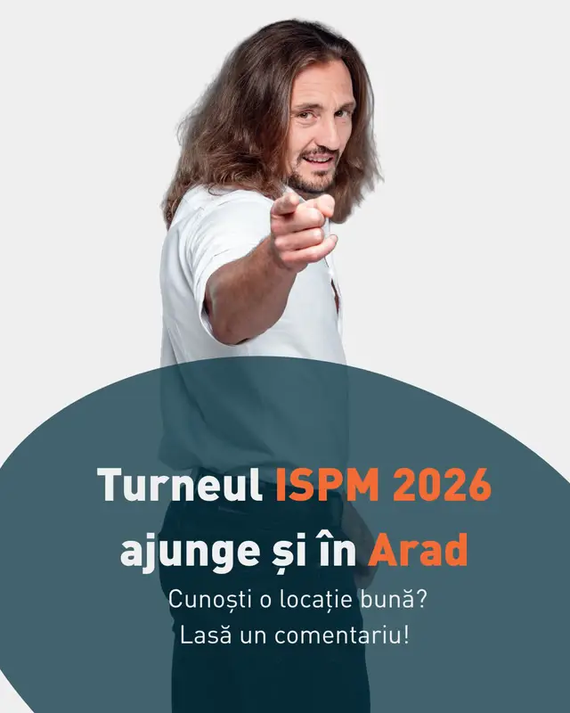 👋 Arad, ești gata pentru ISPM 2026? Pregătim agenda următorului turneu și vrem să aflăm: Știi o sală faină în Arad pentru un eveniment memorabil? Spațioasă, modernă, cu energie bună, exact ce avem nevoie. Lasă-ne recomandarea ta în comentarii. Mulțumim pentru ajutor! Dacă vrei să ne întâlnim față în față, am o veste pentru tine: în perioada 23 februarie - 06 iunie 2026 voi susține un turneu de conferințe și workshopuri în următoarele orașe: Botoșani, Bistrița, Baia Mare, Satu Mare, Oradea, Arad, Deva, Zalău, Târgu Mureș, Târgu Jiu, Râmnicu Vâlcea, București, Tulcea, Galați, Piatra Neamț, Iași, Miercurea Ciuc, Brașov, Pitești, Craiova, Drobeta Turnu Severin, Reșița, Timișoara, Alba Iulia, Cluj Napoca, Sibiu, Ploiești, Buzău, Călărași, Constanța, Brăila, Bacău și Suceava. Nu poți ajunge fizic la eveniment? Nicio problemă! Acum poți participa din confortul casei tale, direct pe Zoom. Bucură-te de aceleași informații valoroase, indiferent de locul în care te afli! Până pe 31.08.2025 biletele sunt la preț de EARLY BIRD cu reducere de 50%! Pentru detalii și înscrieri accesează: doctorcezar.ro/evenimente. . . . #DoctorCezar #DrCezar #ISPM2026 #InCurand #ComingSoon #Turneu #Conferinta #Workshop #Preventie #StilDeViata #IatiSanatateaInPropriileMaini #foryou #fyp