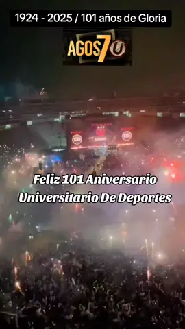#paratii #universitariodedeportes #universitario1924 #trincheranorte #fyp #ydaleu #aniversario 