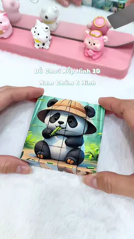 Khối xếp hình nam châm 3D, 1 khối có tận 6 hình khác nhau, giúp bé phát triển khả năng tư duy logic, sáng tạo, khéo léo và thông minh..#xuhuongtiktok #xuhuong #fpy #vairal #trending #dochoichobe #dochoithongminh #dochoi #dochoitritue #dochoixephinh 