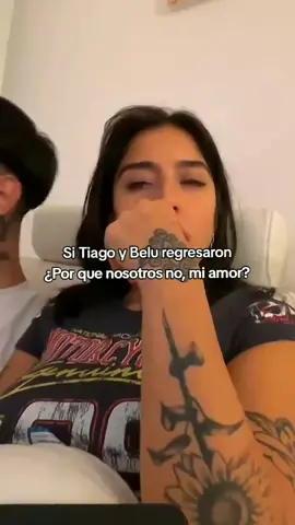 ¿Por qué no? ❤️‍🩹 #tiagopzk #belu #bemaste #pareja #tiktoklover #lover 