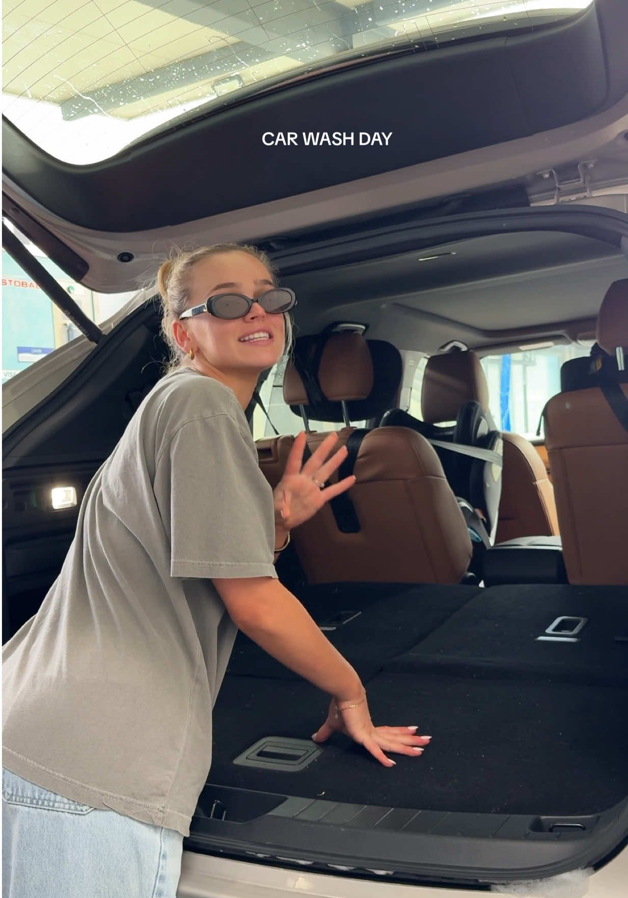 A day of errands 💅🏼🫧 I have been loving my @Mazda Australia so much. It’s the perfect size for our family, drives like a beast but has so many safety features that make me feel really comfortable driving it. It’s easy to want to keep a gorgeous car like this clean ♥️ #mazda #lifetsyle #carwash #carclean #familycar 